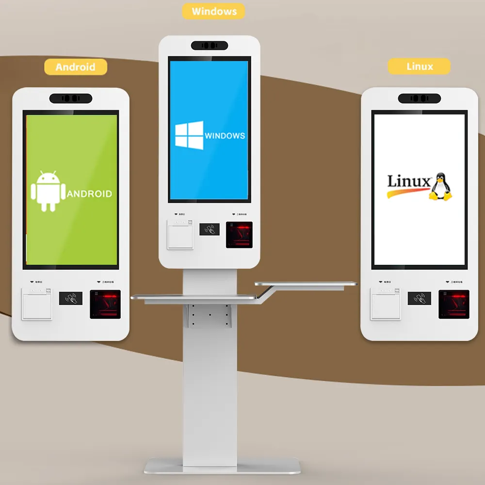 Sizes of Restaurant Self Ordering Kiosk by LKS