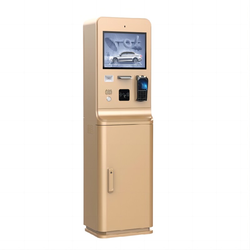 32 Inch IP67 Parking Payment Kiosk Machine With Cash Acceptor NFC Card Reader POS Reader