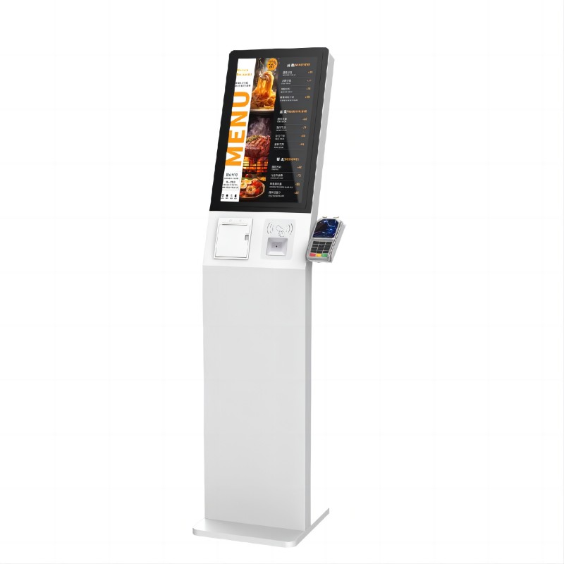 Integrated & Smart Self Order Kiosk For Restaurants With All-in-One POS and Secure Card Payments