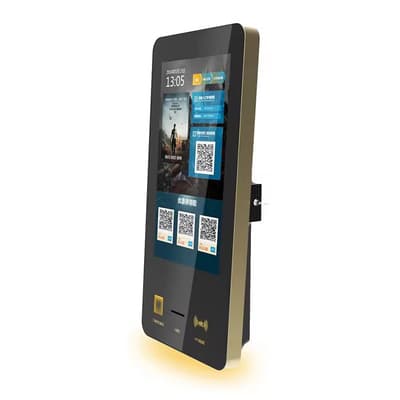 21.5 24 27 32 43 Inch Wall Mounted Or Floor Standing Self Service Cinema Kiosk With Barcode Scanner