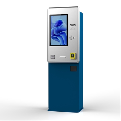 Waterproof Ip65 High-Brightness Outdoor Payment Kiosk with Credit Card QR Code and Receipt Printer for Parking Lot