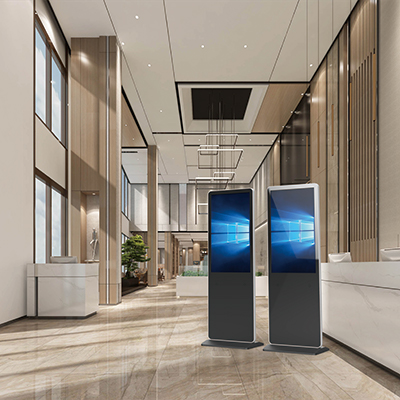 Content Management & Transmission for free standing digital signage